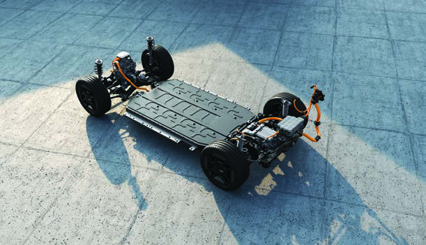 Kia EV9 — Electric-Global Modular Platform (E-GMP) with floor-mounted battery