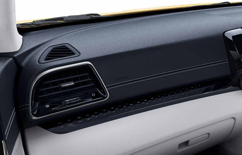 Mahindra XUV 3XO — Soft Touch Leatherette on the dashboard