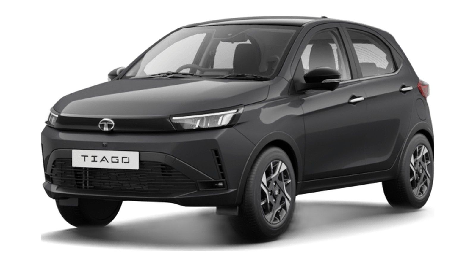 Tata Tiago in Daytona Grey With Black roof