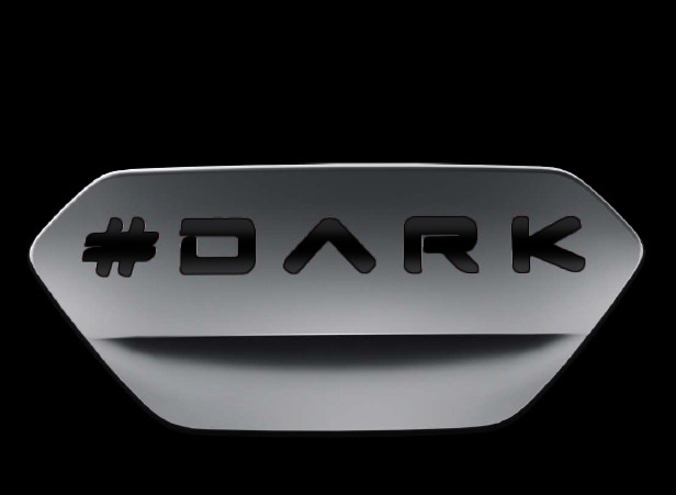 Tata Nexon — #DARK mascot badge