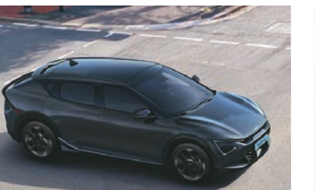 Kia EV6 — All-wheel drive delivers traction from both the front and rear motors.