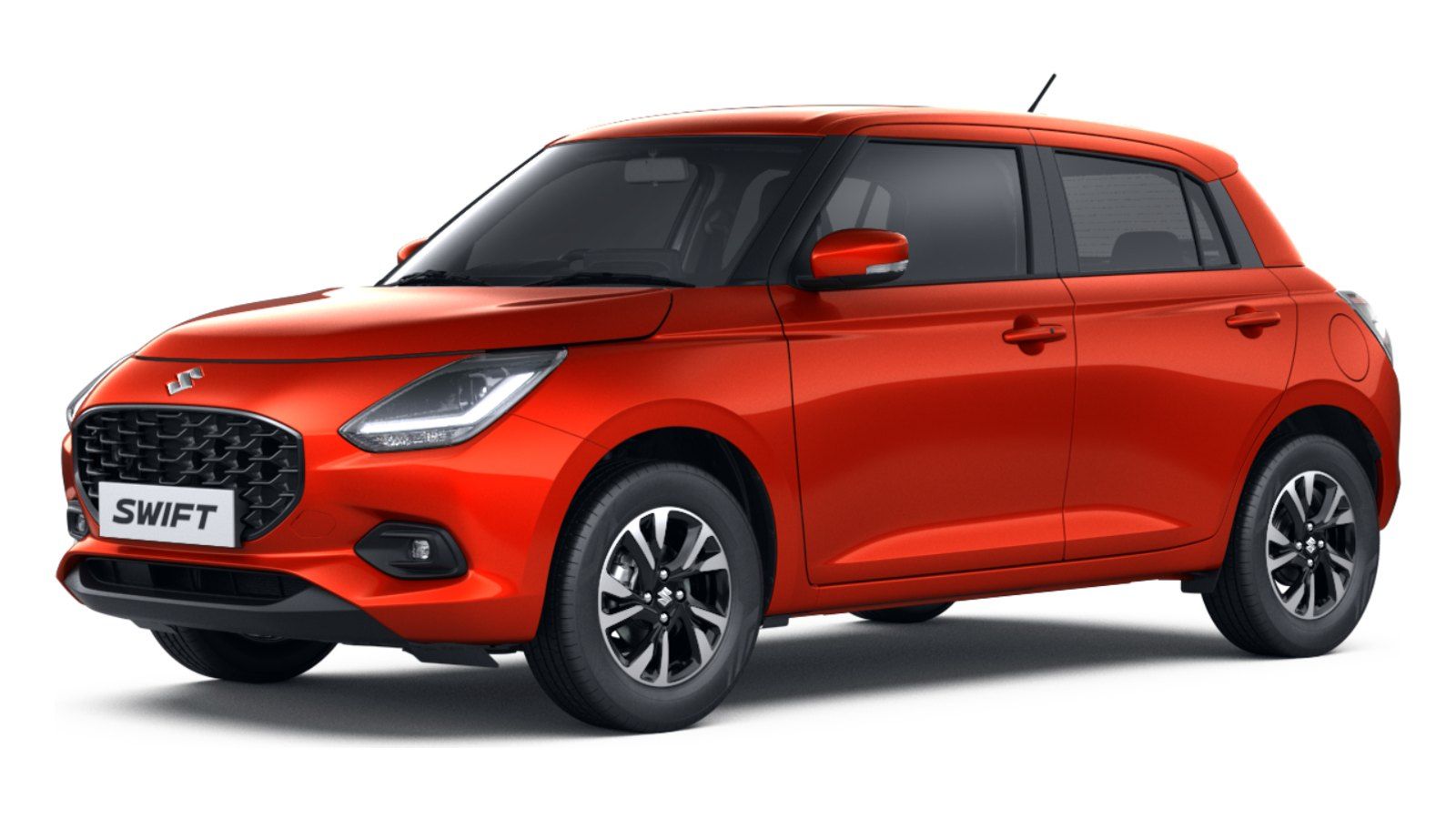 Maruti Suzuki Swift in Novel Orange