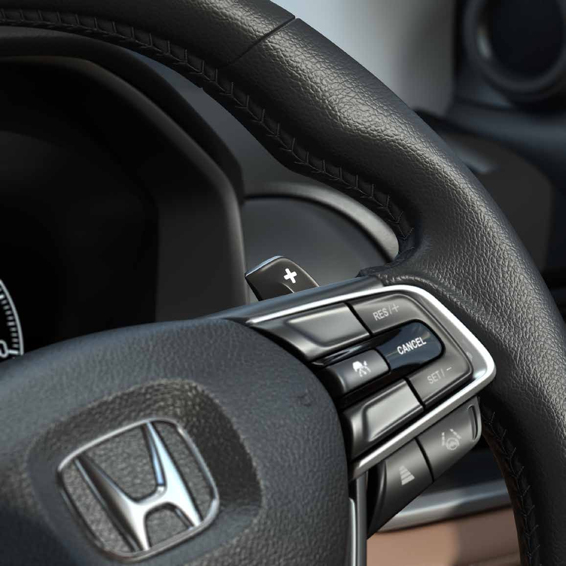 Honda Elevate — Sporty 7-speed paddle shifters on the steering wheel