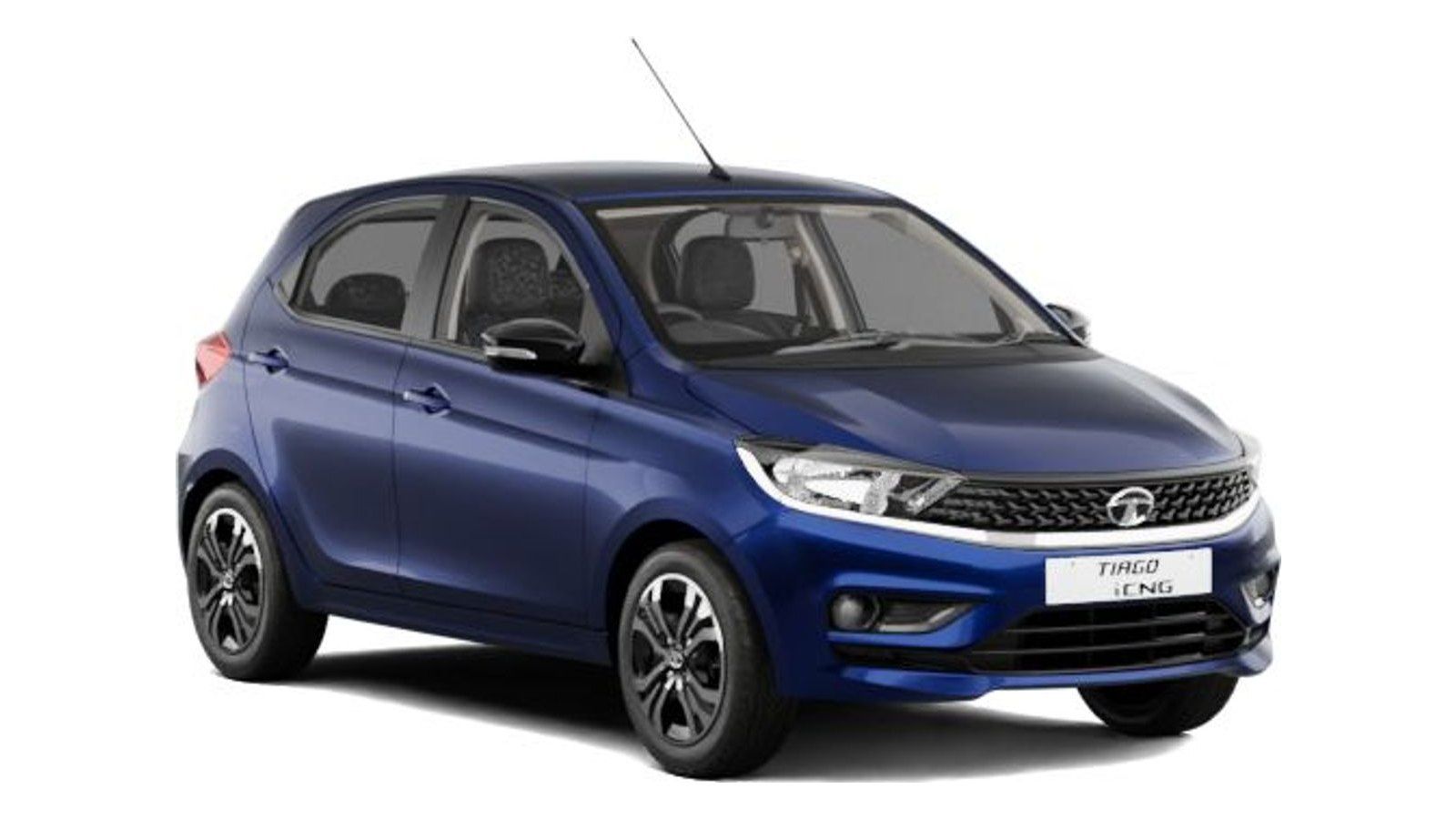 Tata Tigor in Arizona Blue