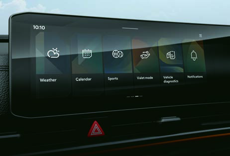 Kia Carnival — 31.24 cm (12.3") HD touchscreen display