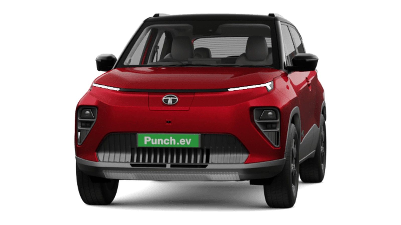 Tata Punch EV in Bengal Rouge