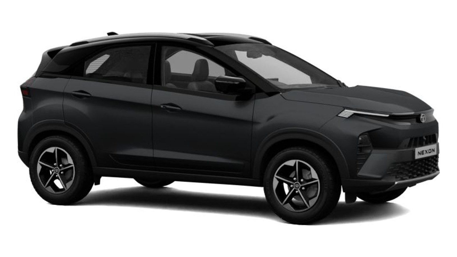 Tata Nexon in Daytona Grey with Black Roof