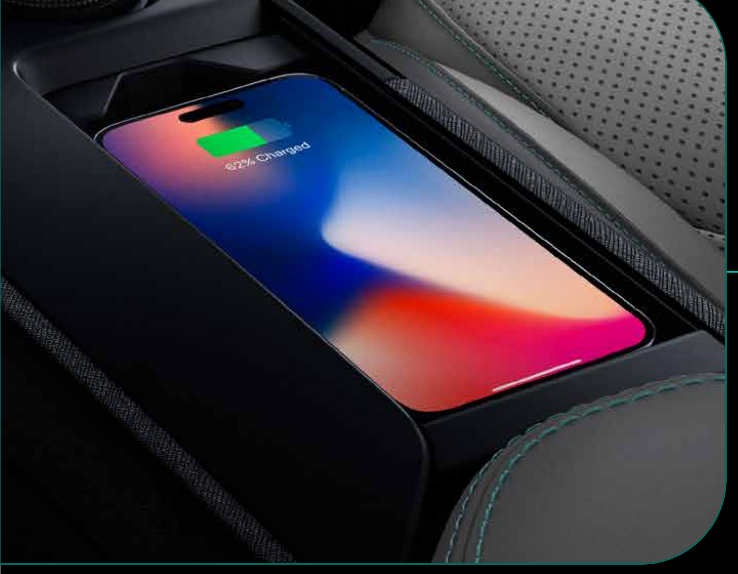 Tata Nexon EV — Wireless smartphone charger in the centre console