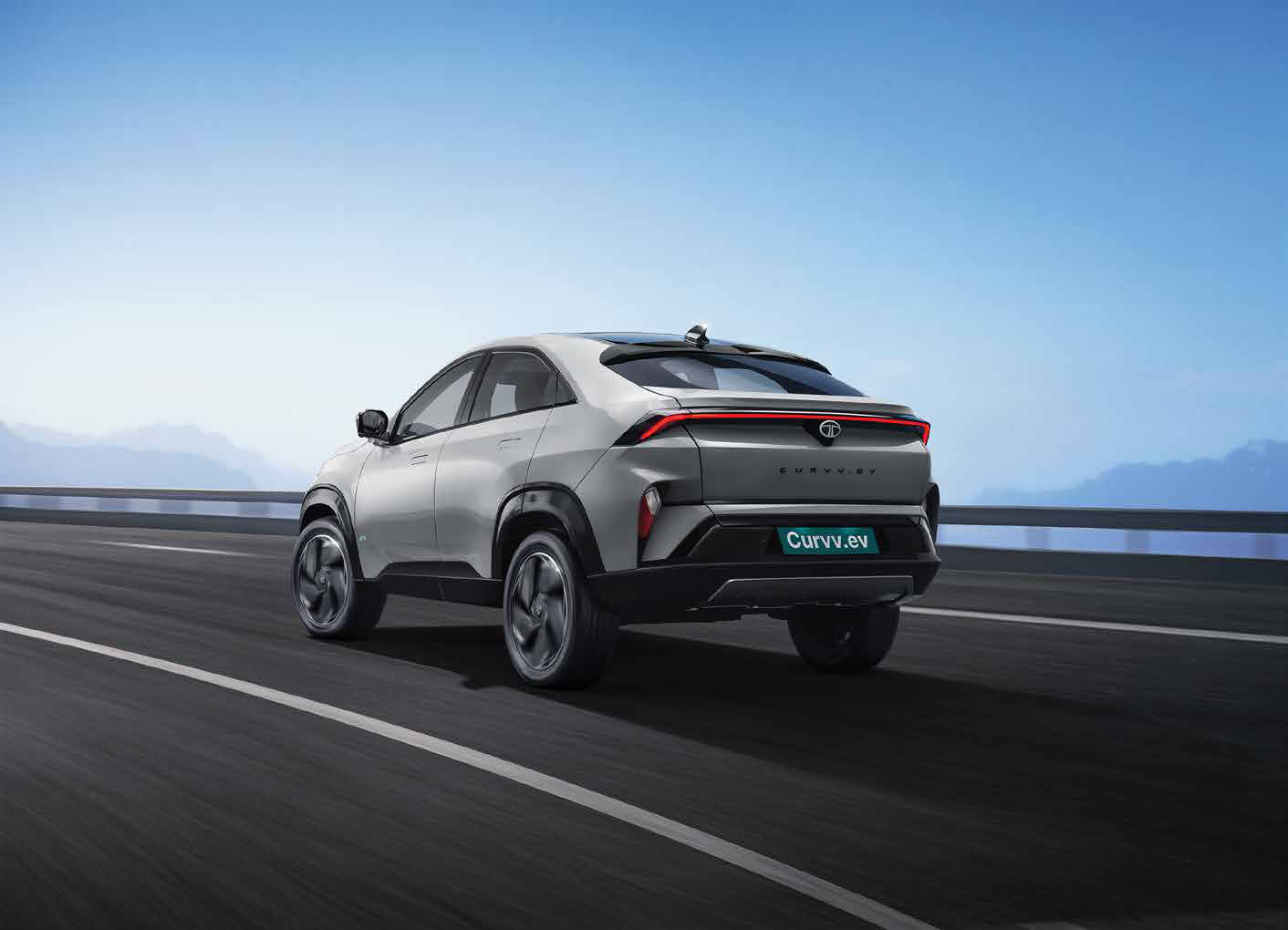 Tata Curvv EV — 502 km certified driving range (MIDC) on a single charge
