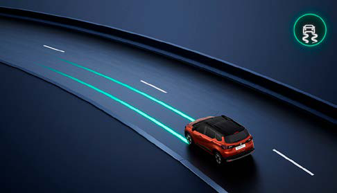 Renault Triber — Electronic Stability Program automatically corrects skids