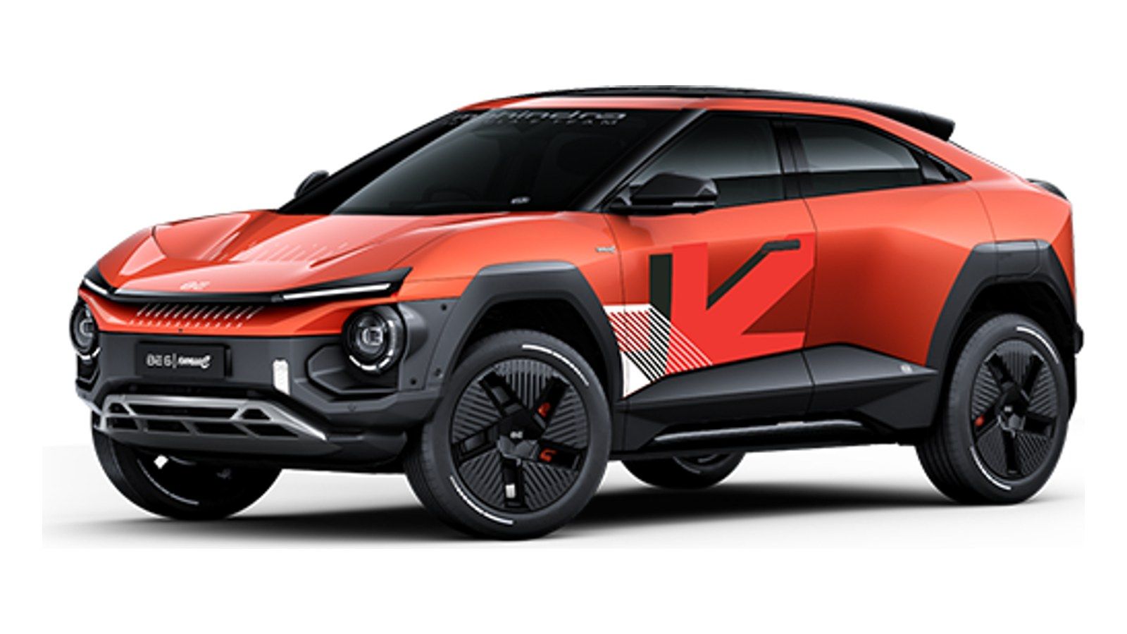 Mahindra BE 6 FE in Firestorm Orange