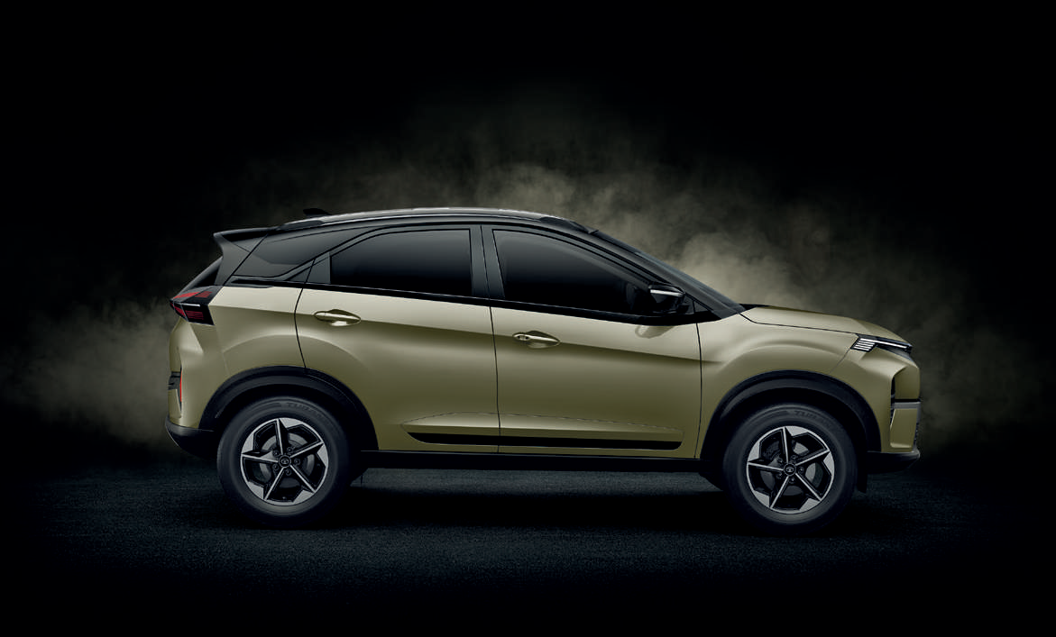 Tata Nexon — 208 mm ground clearance on a 2,498 mm wheelbase