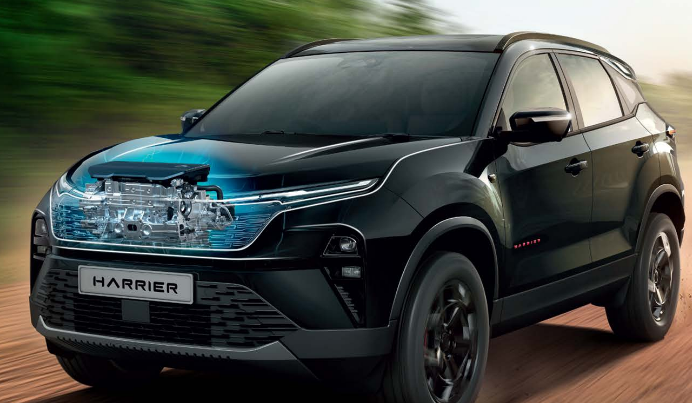 Tata Harrier — Harrier #DARK edition with all-black exterior and dark alloy wheels