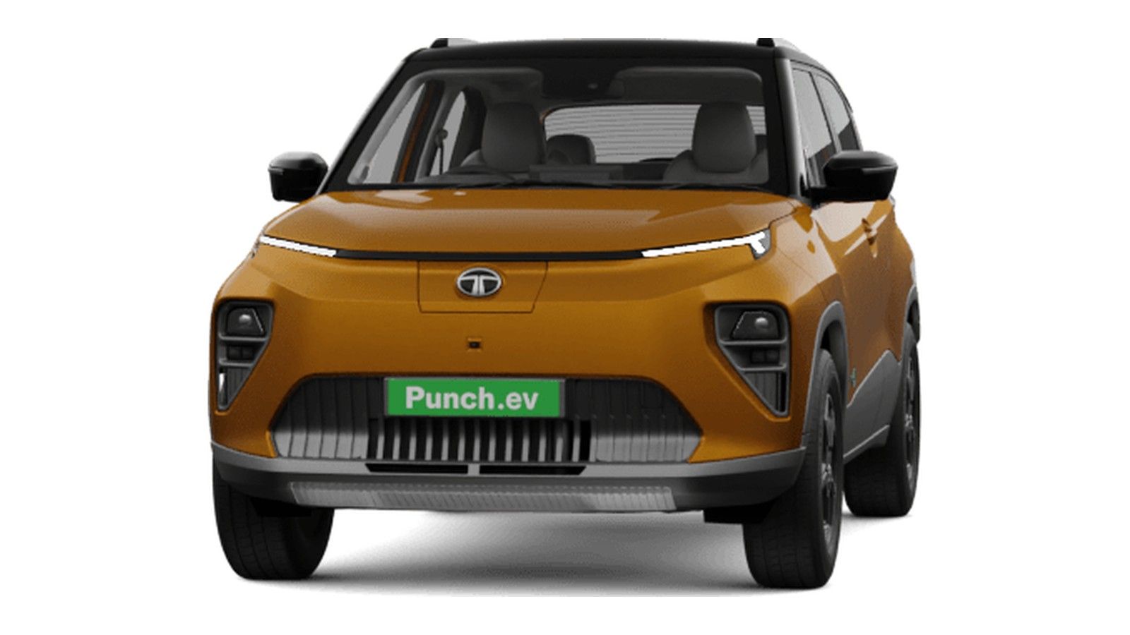 Tata Punch EV in Caramel