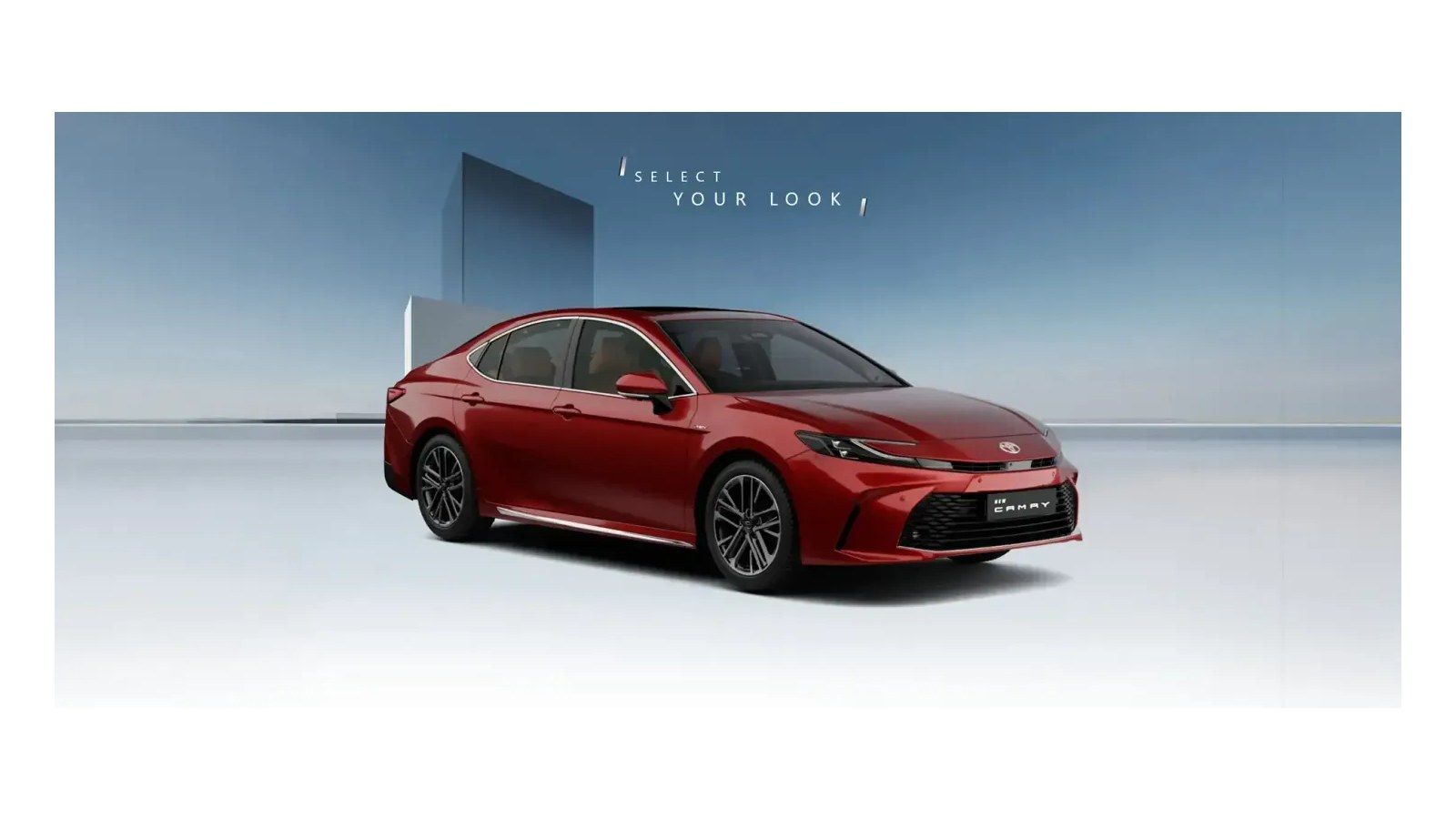 Toyota Camry in 3U5 Emotional Red