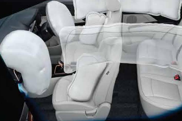 Mahindra XUV400 — 6 airbags — driver, passenger and side airbags