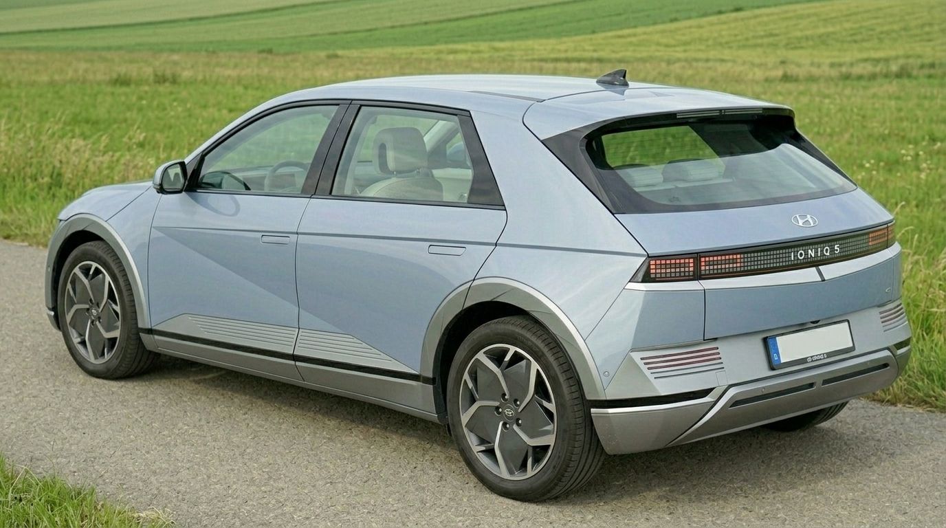 Hyundai Ioniq 5 in Optic White