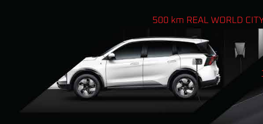 Mahindra XEV 9S — Delivers up to 500 km real-world city range on a single charge