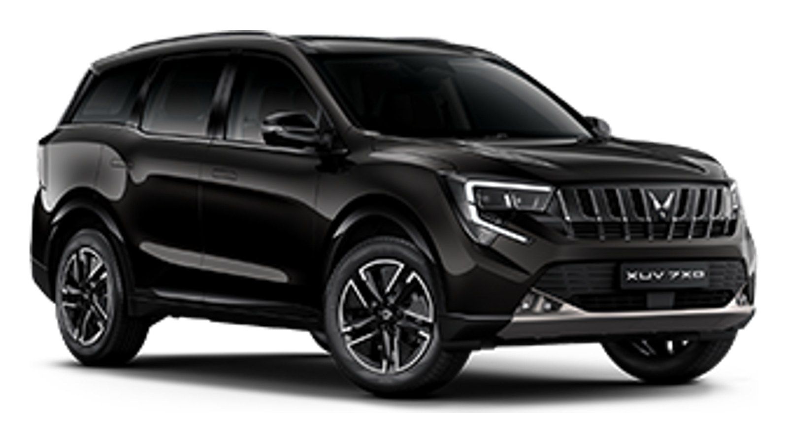 Mahindra XUV 7XO in Stealth Black