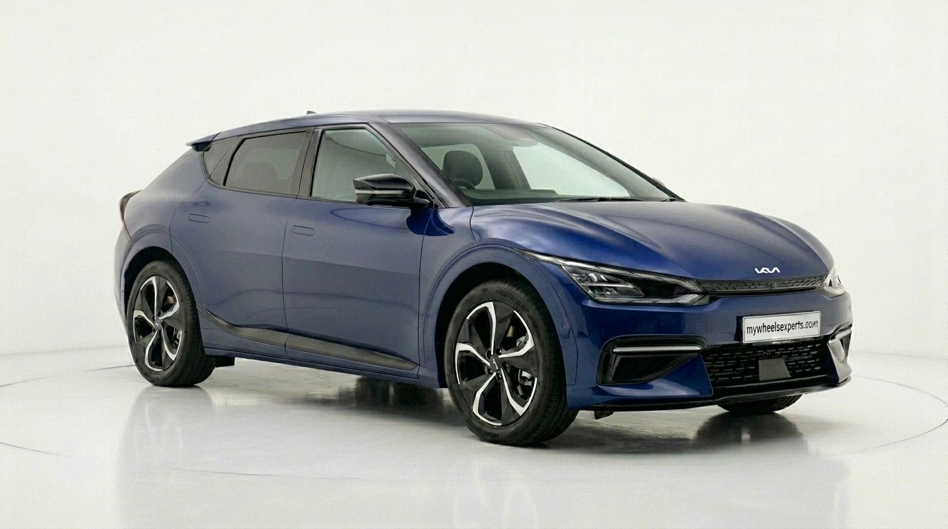 Kia EV6 in Yatch Blue Matt