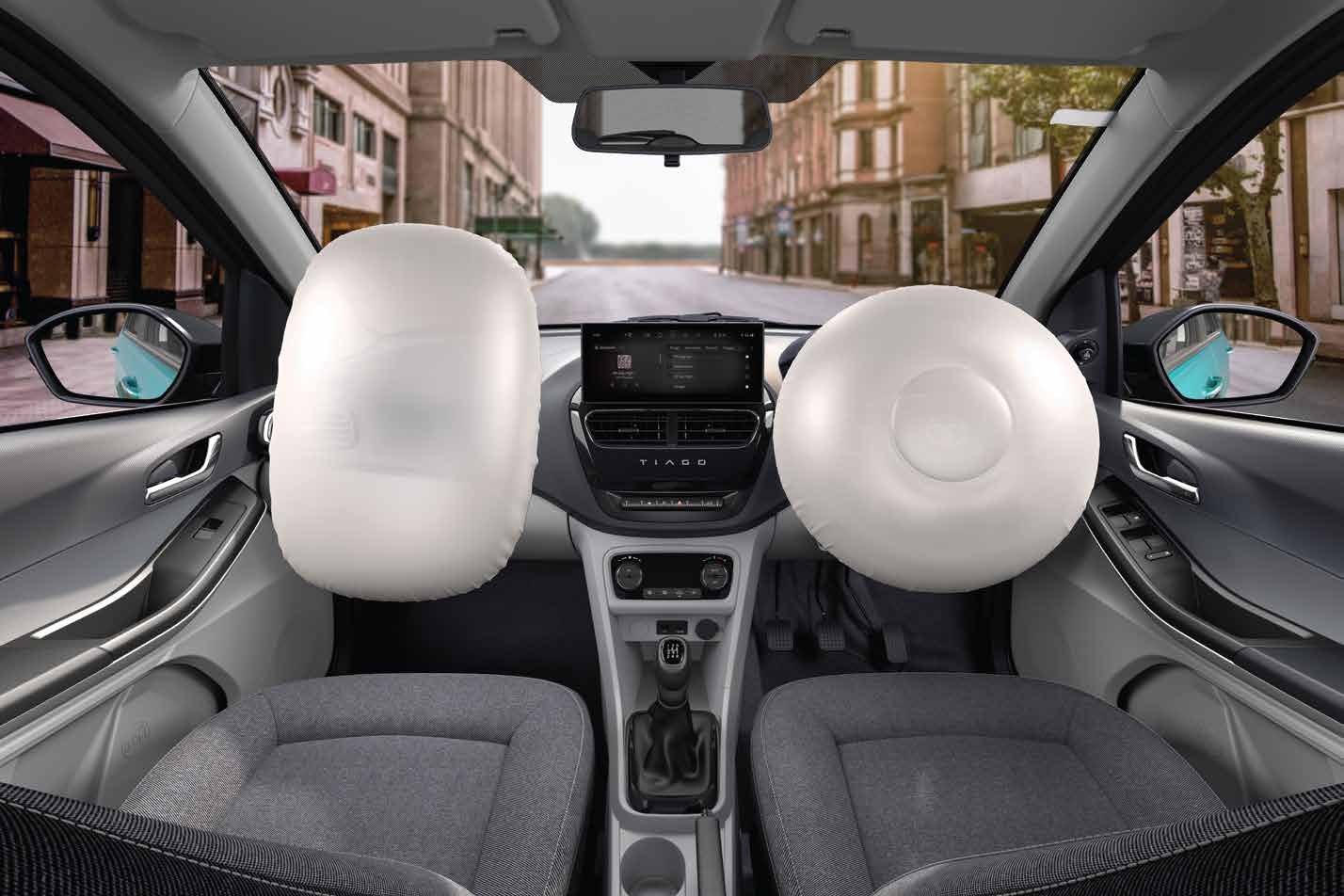 Tata Tiago NRG — Dual front airbags