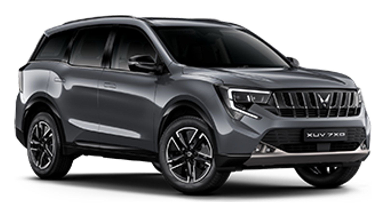 Mahindra XUV 7XO in Galaxy Grey
