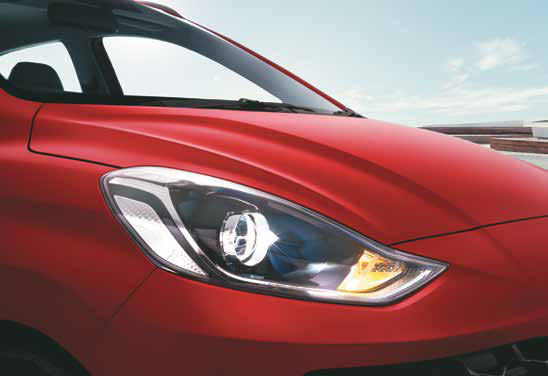 Hyundai Grand i10 Nios — Projector headlamps