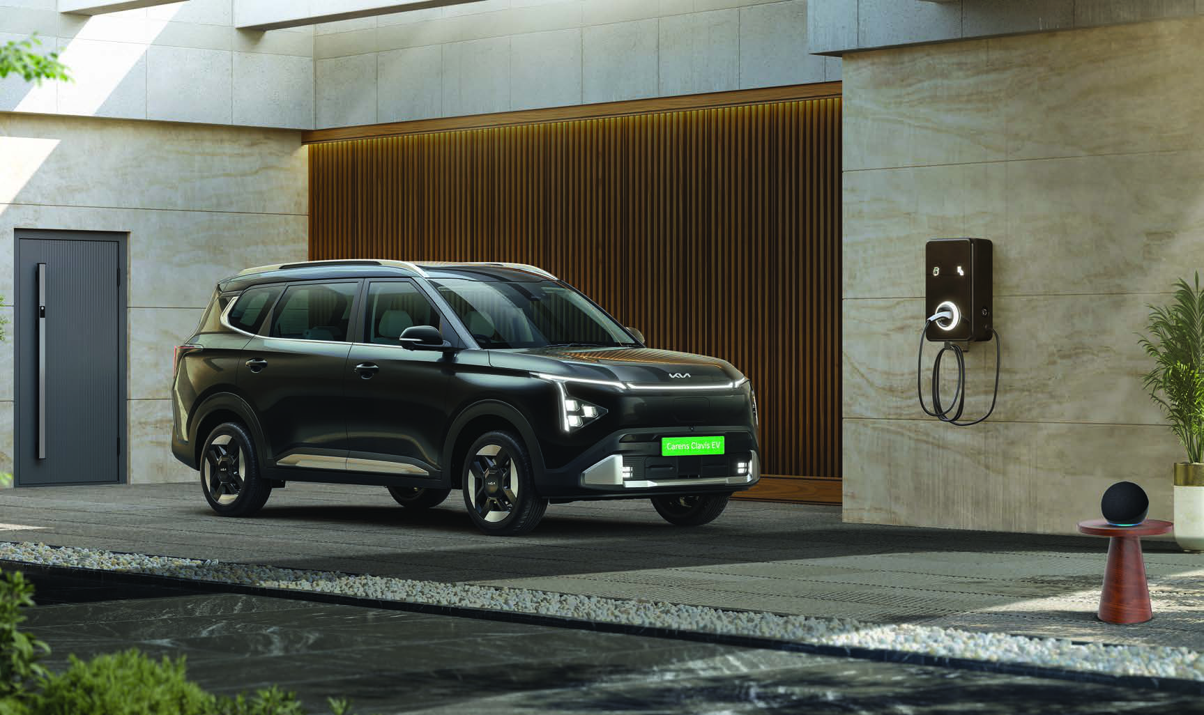 Kia Carens Clavis EV — Kia Connect with Amazon Alexa for home-to-car connectivity