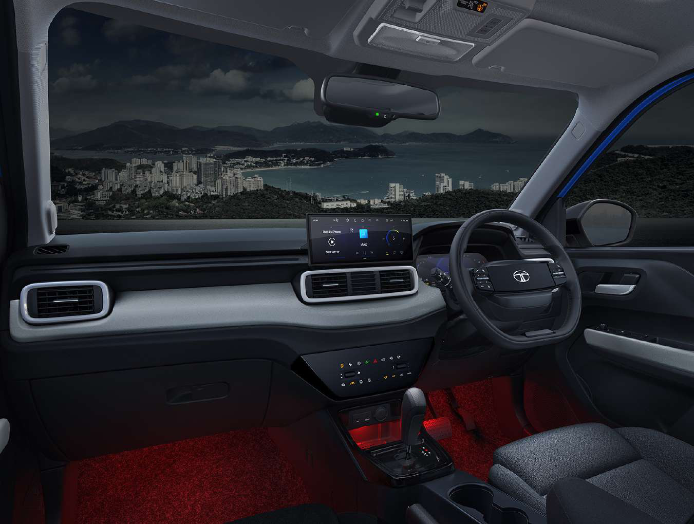Tata Punch — Galaxy ambient lighting that enhances the cabin experience at night