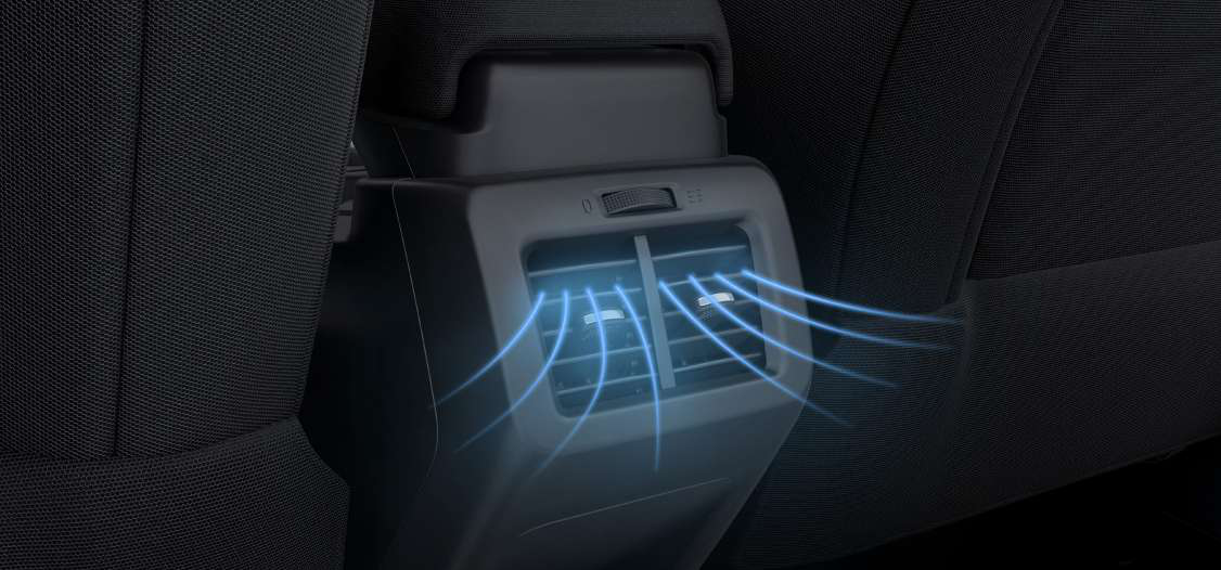 Tata Punch — Rear AC vents — cooling comfort for everyone on board
