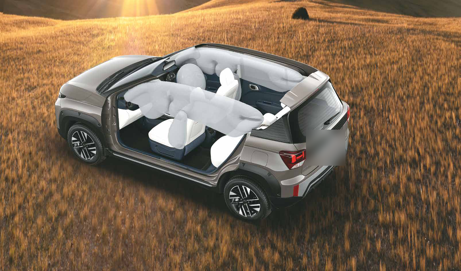 Hyundai Exter — 6 airbags standard across all variants