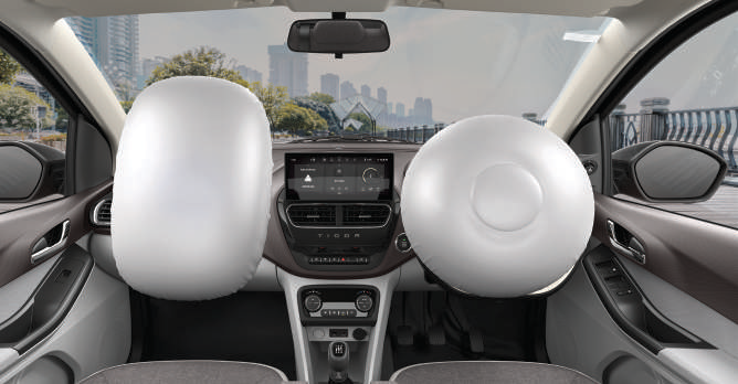 Tata Tigor — Front dual airbags