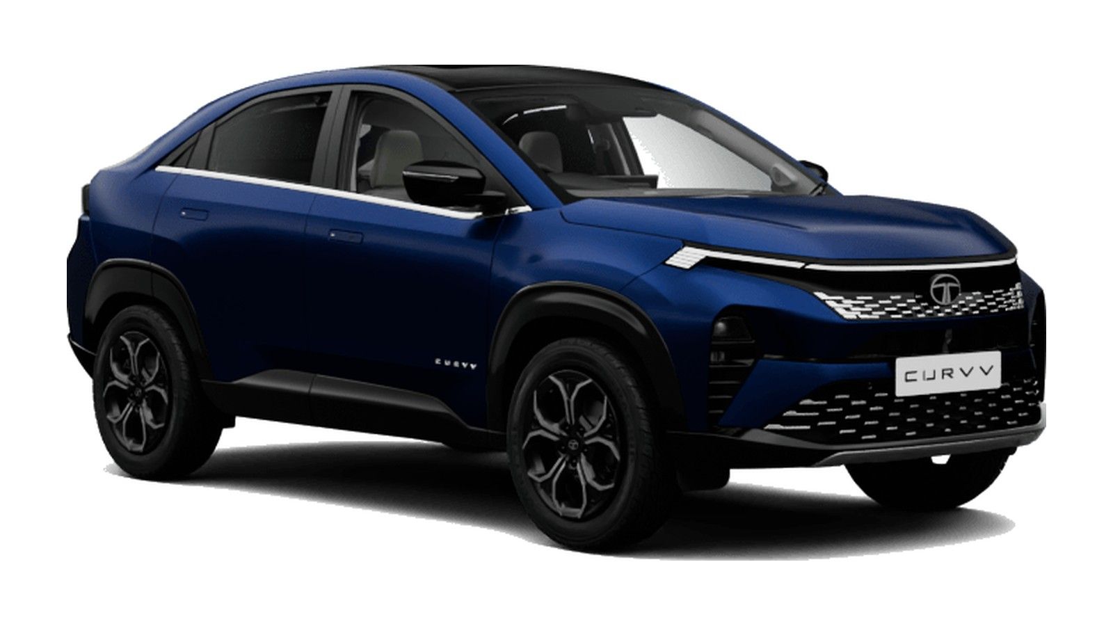 Tata Curvv in Opera Blue