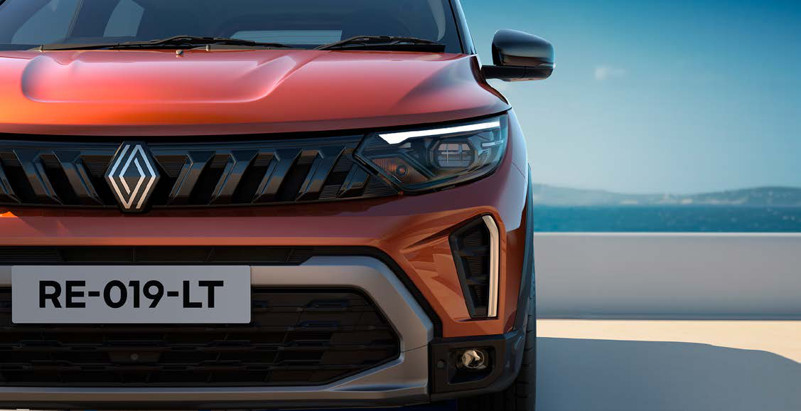 Renault Triber — LED headlamps with LED daytime running lights and the new signature grille