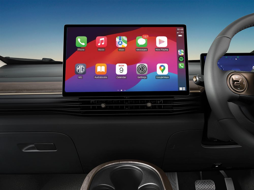 MG Windsor EV — 39.6 cm (15.6-inch) infotainment touchscreen