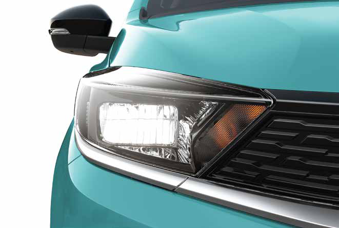 Tata Tiago NRG — Automatic headlamps with integrated turn indicator