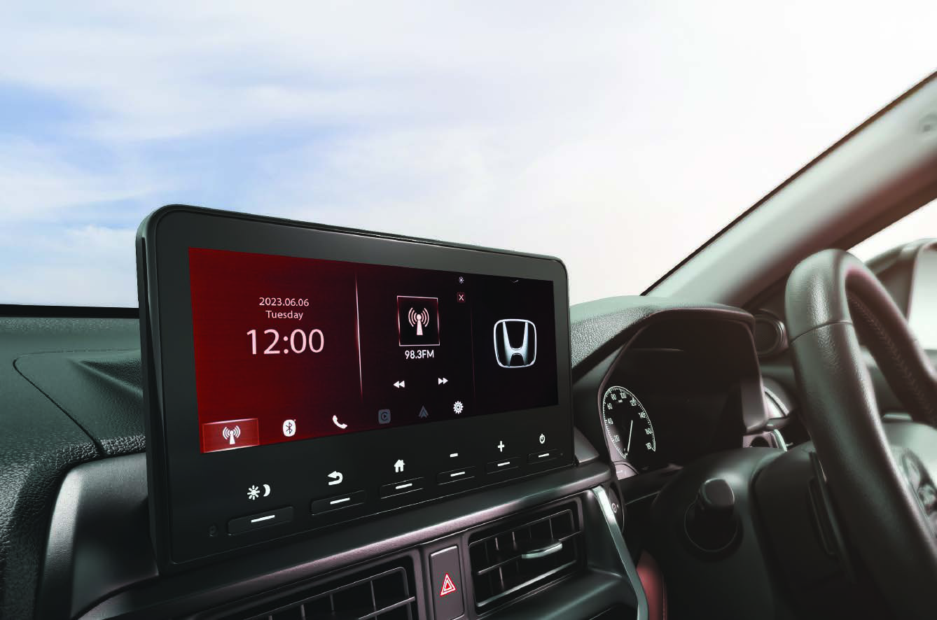 Honda Elevate — 26.03 cm (10.25") advanced HD touchscreen display