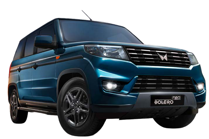 Mahindra Bolero Neo — New Jeans Blue dual-tone exterior colour option