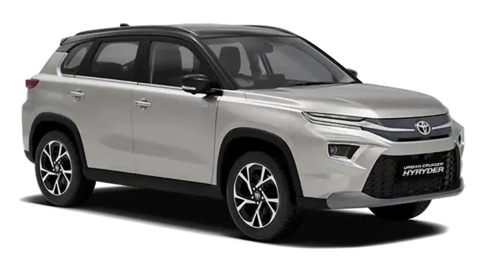 Toyota Urban Cruiser Hyryder in Café White × Midnight Black (Dual Tone)
