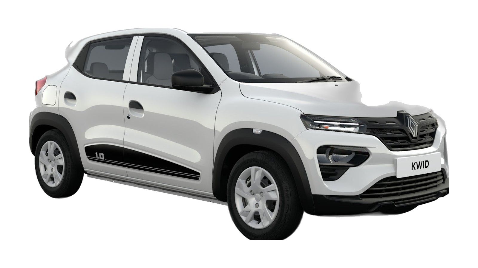 Renault Kwid in Ice Cool White