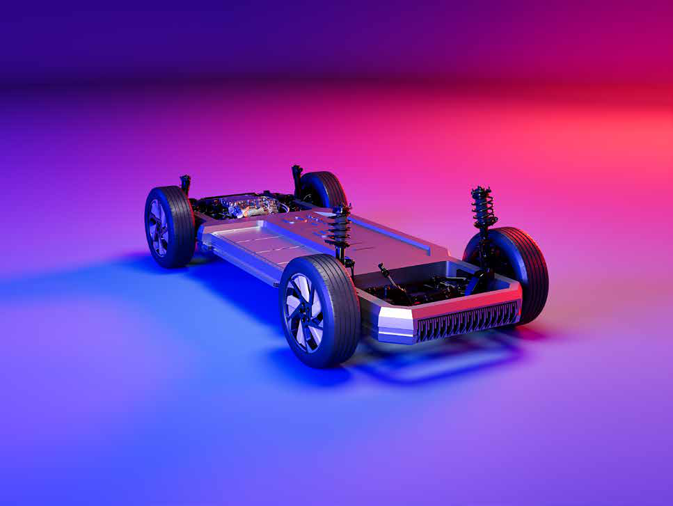 Mahindra XEV 9e — INGLO skateboard platform with advanced LFP battery