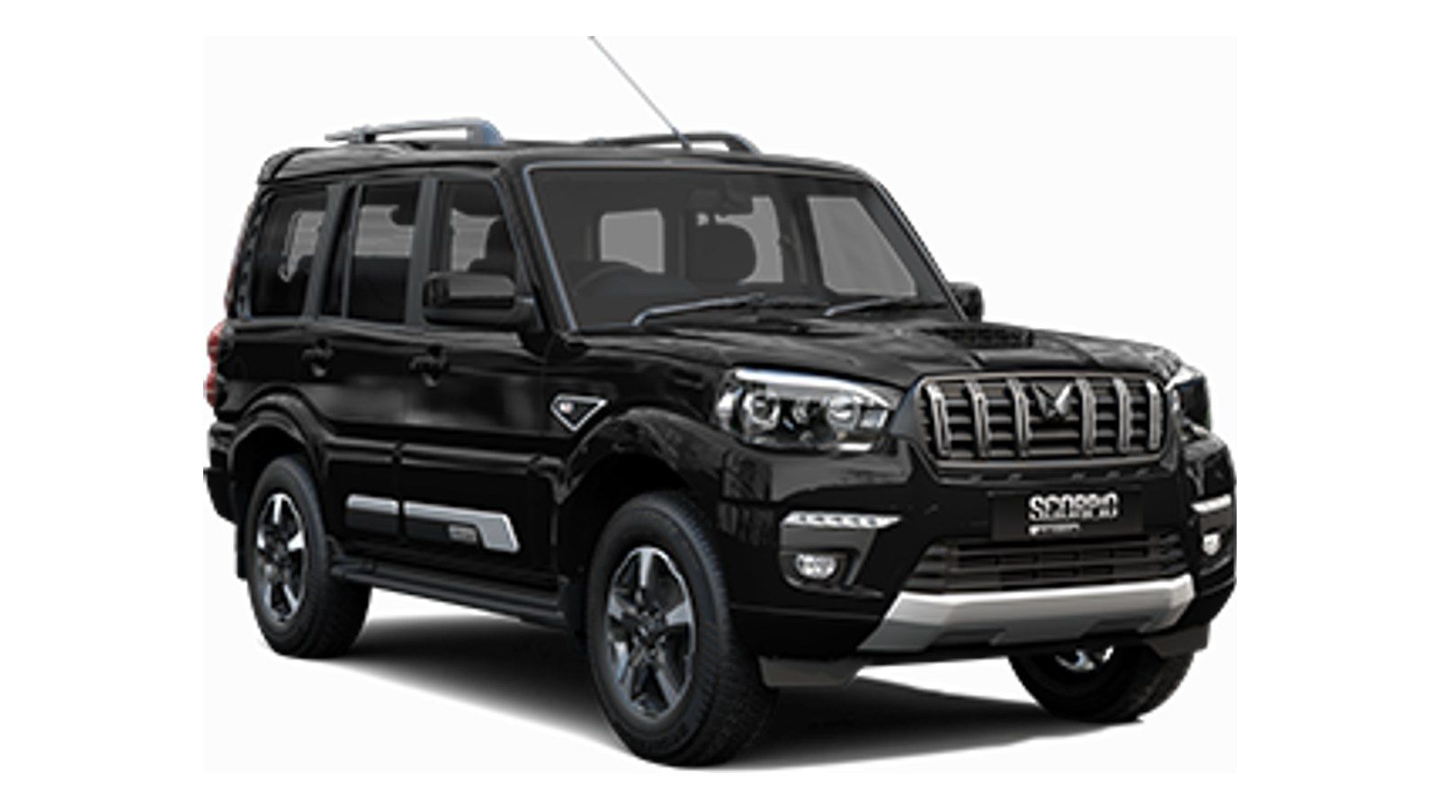 Mahindra Scorpio Classic in Stealth Black
