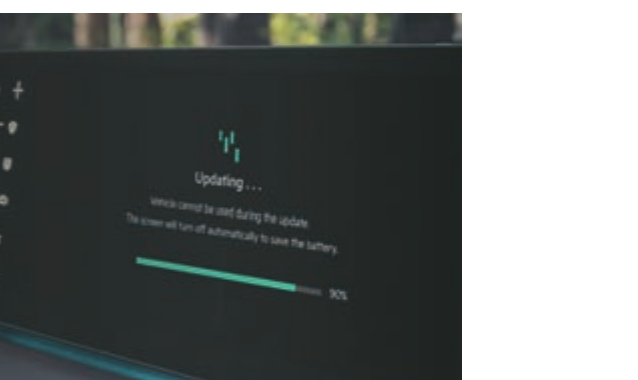Kia EV6 — Over-the-Air (OTA) software updates keep the EV6's systems current.