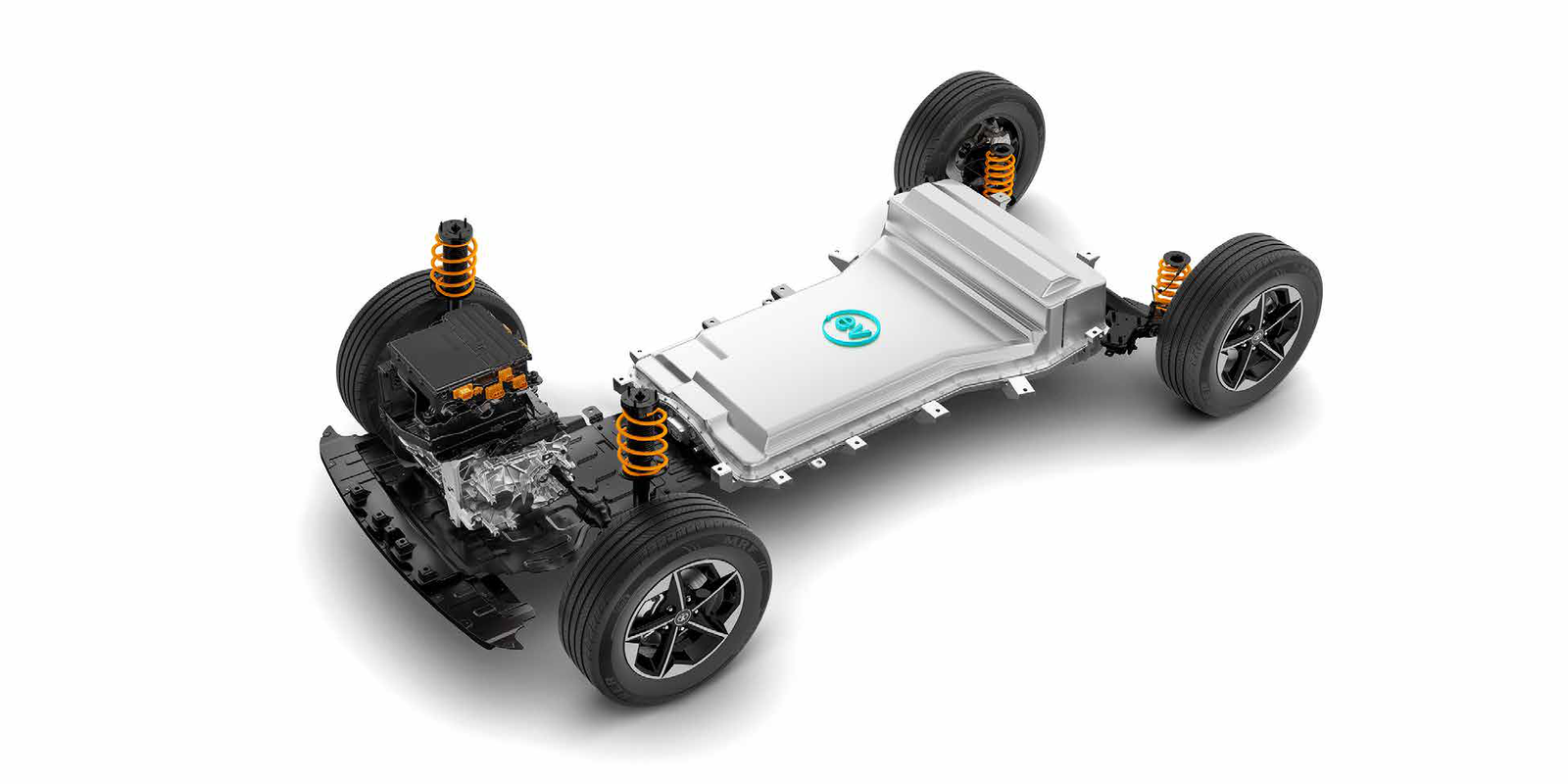 Tata Nexon EV — Flat liquid-cooled battery pack in the floor with IP67 protection for motor and battery - Nexon.ev architecture