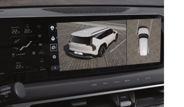 Kia EV9 — 360-degree Surround View Camera