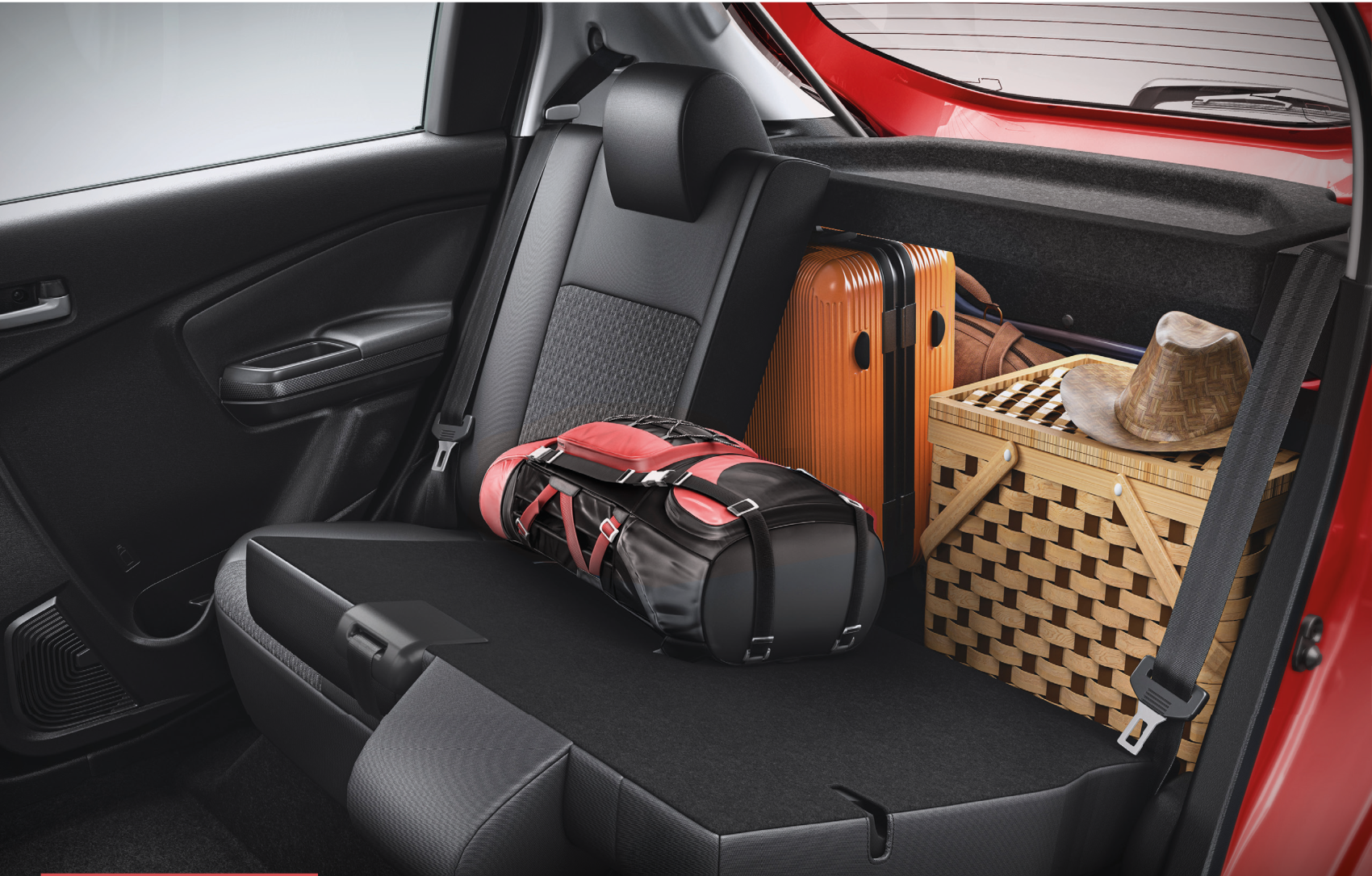 Maruti Suzuki Celerio — 60:40 split-folding rear seat for flexible cargo loading