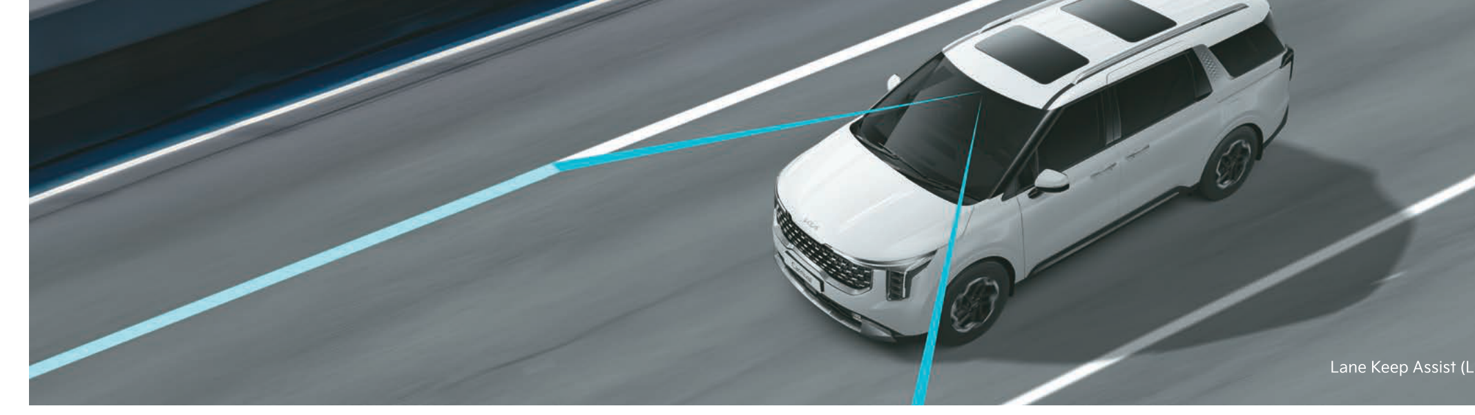 Kia Carnival — Lane Keep Assist (LKA)