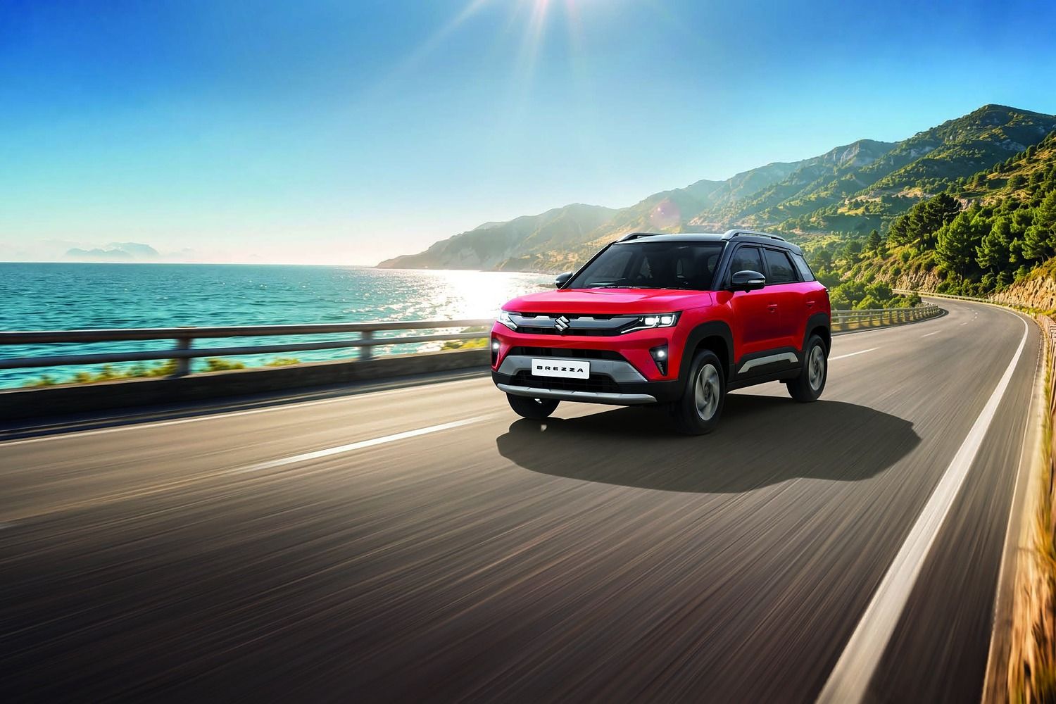 Maruti Suzuki Brezza — Turbocharged performance delivers effortless, responsive highway cruising.