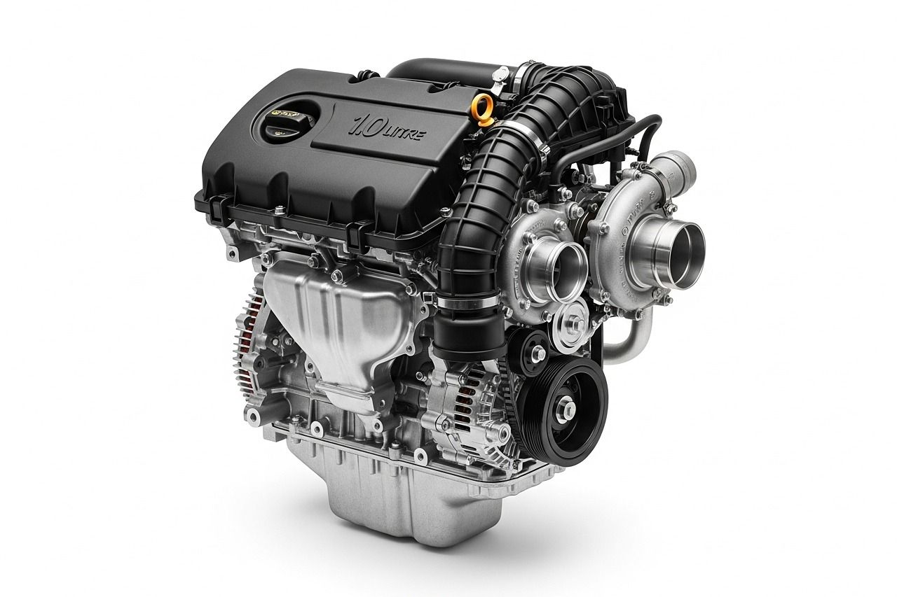 Maruti Suzuki Brezza — 1.0L Turbo Boosterjet (K10C) petrol engine making 109 bhp and 170 Nm.