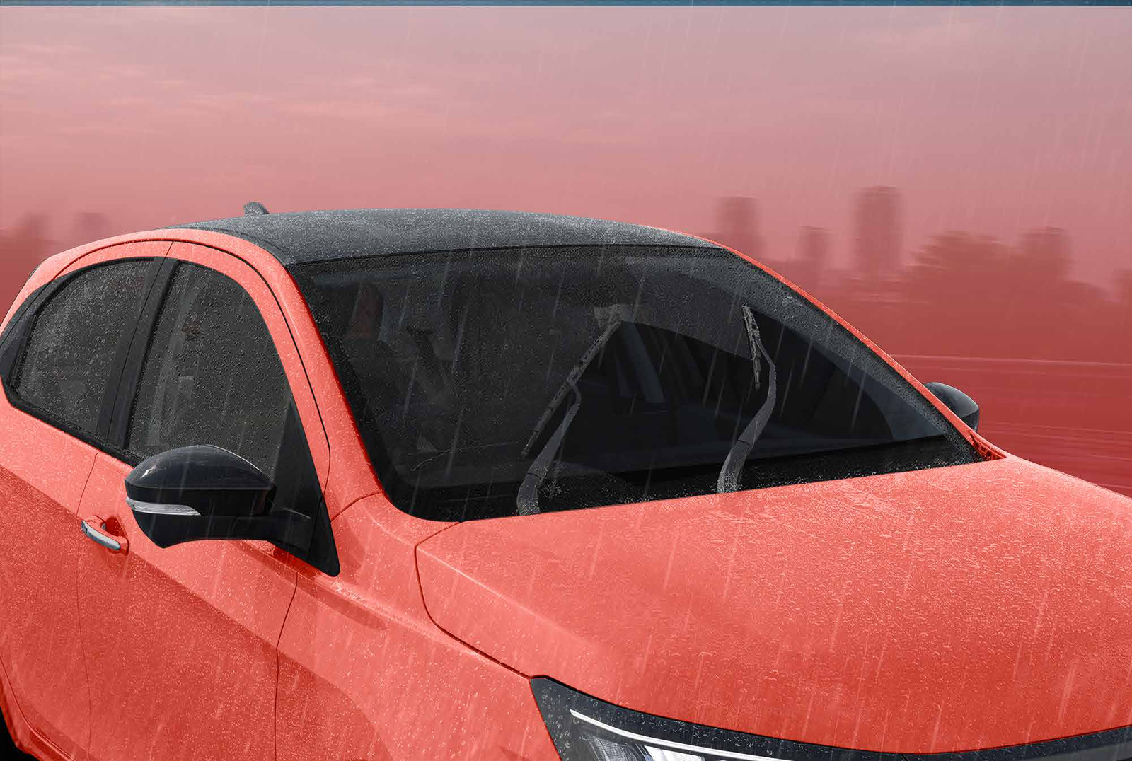 Tata Tiago — Rain sensing wipers activate automatically and adjust speed to rainfall intensity